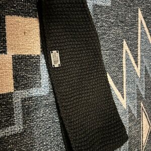 Black Knit fleece lined headband